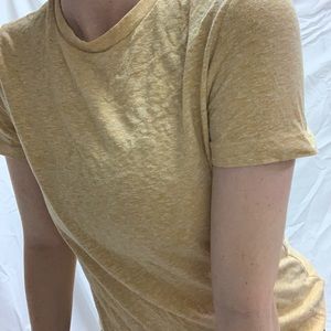 Yellow Textured Target T-shirt